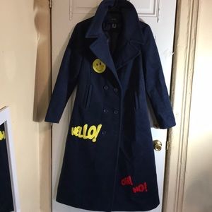 Women’s long length trench